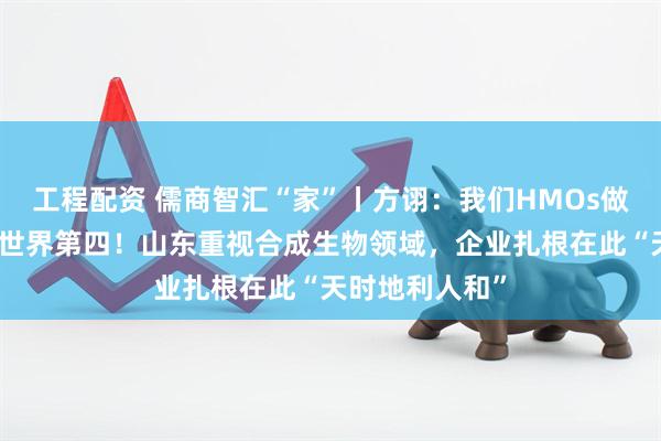 工程配资 儒商智汇“家”丨方诩：我们HMOs做到中国第一！世界第四！山东重视合成生物领域，企业扎根在此“天时地利人和”